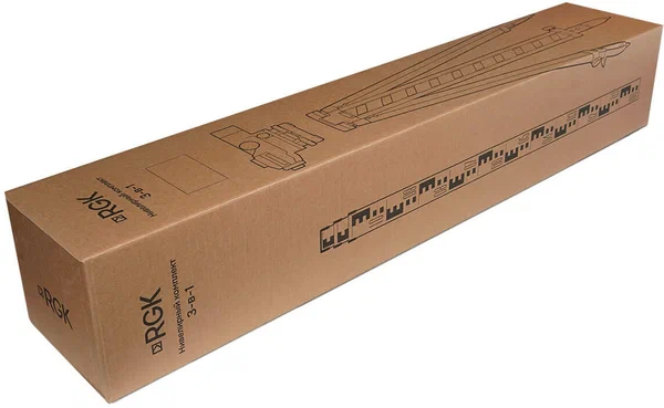 Комплект оптический нивелир RGK N-38 штатив рейка - 3 в 1 с поверкой - 6