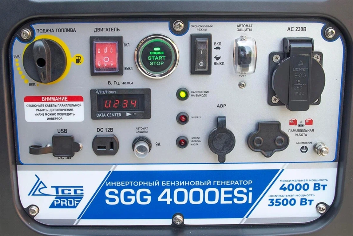 Инверторный генератор TSS SGG 4000ESi - 6