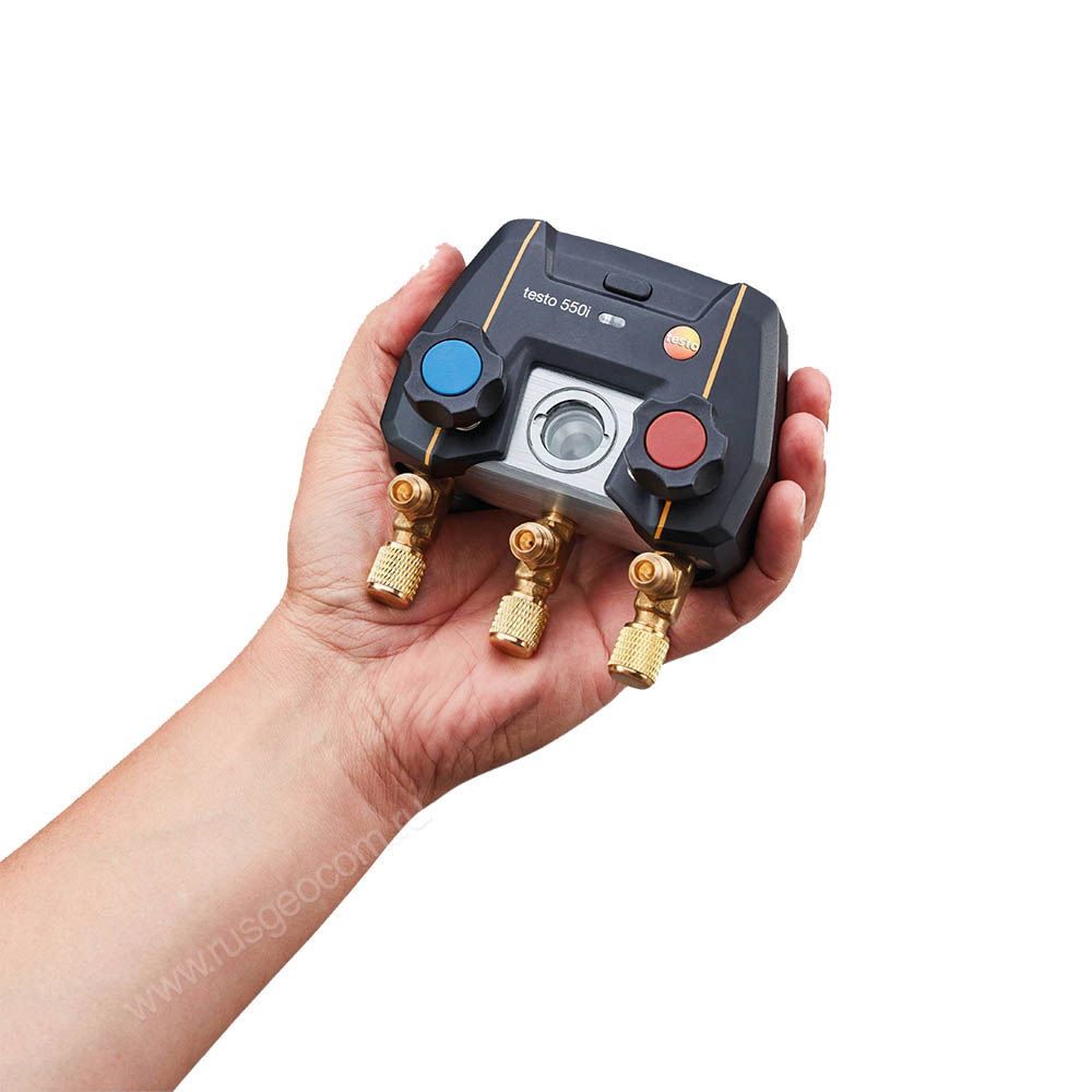 Цифровой манометрический коллектор Testo 550i комплект 1 в кейсе - 7