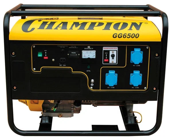 Бензиновый генератор Champion GG6500 - 2