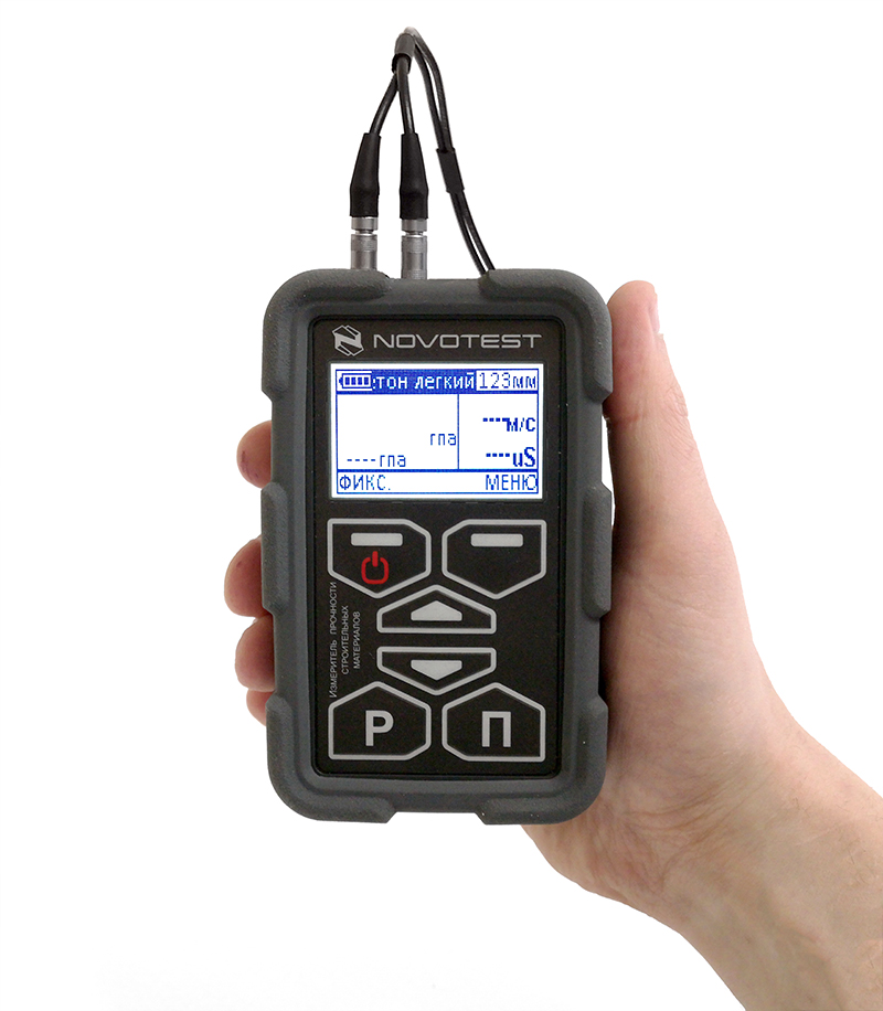 NOVOTEST ИПСМ измеритель прочности строительных материалов ультразвуковой - 1