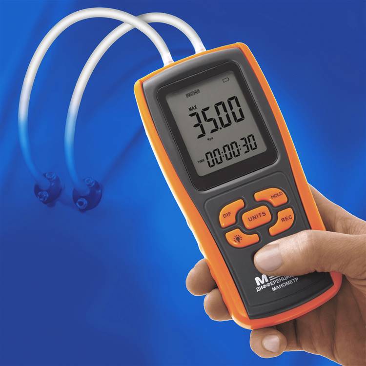 МЕГЕОН 51011 Дифференциальный цифровой манометр - 7