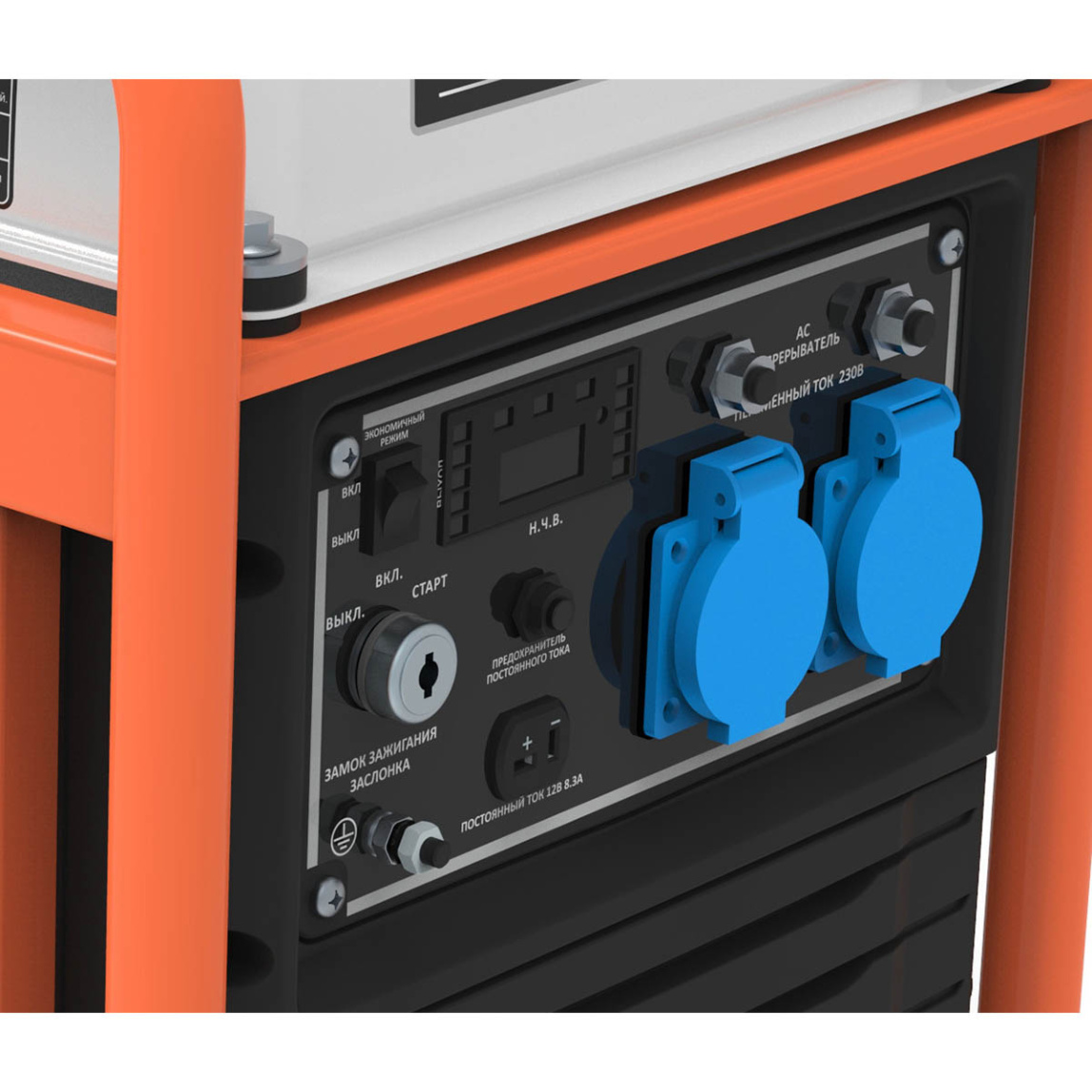 Инверторный генератор Zongshen BPB 4000 E - 1