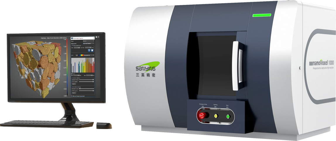 Настольный микротомограф для исследования кернов nanoVoxel-1000