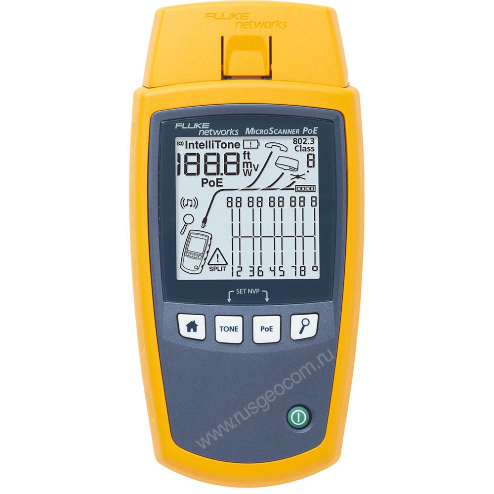 Кабельный тестер Fluke Networks MS-POE KIT - 1