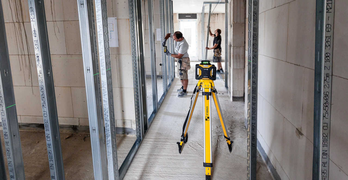 Ротационный нивелир STABILA LAR 160 + REC160 RG + BST-S + NL - 4