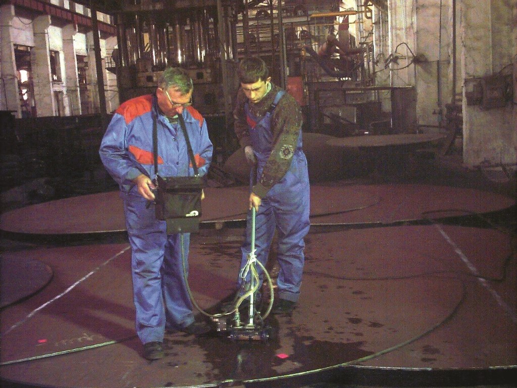 Установка ПАУЗК сварных швов листов, сосудов - 1