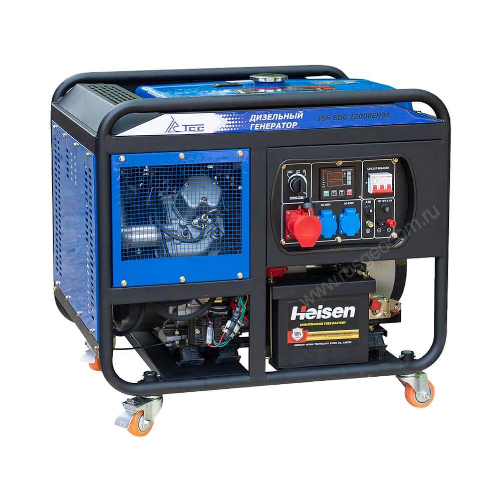 Дизельный генератор TSS SDG 12000EH3A - 2