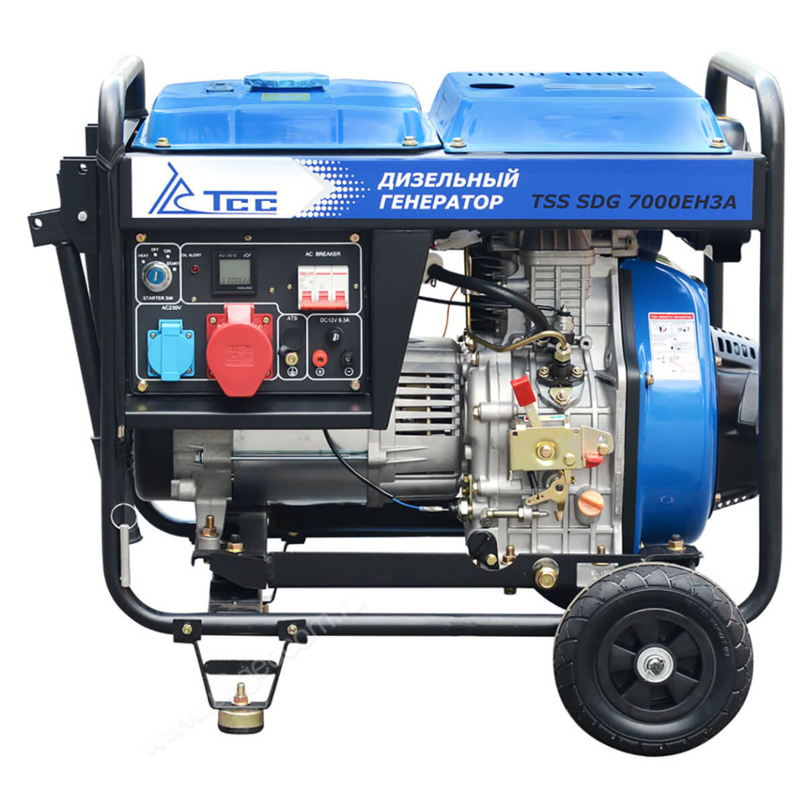 Дизельный генератор TSS SDG 7000EH3A с АВР - 1