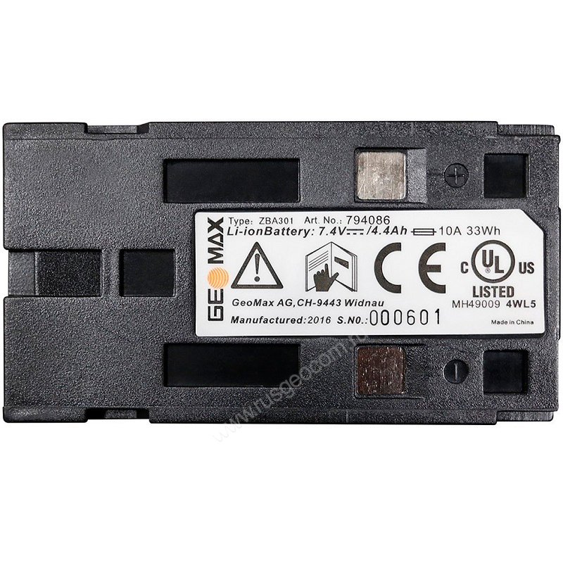 Аккумулятор GeoMax ZBA301