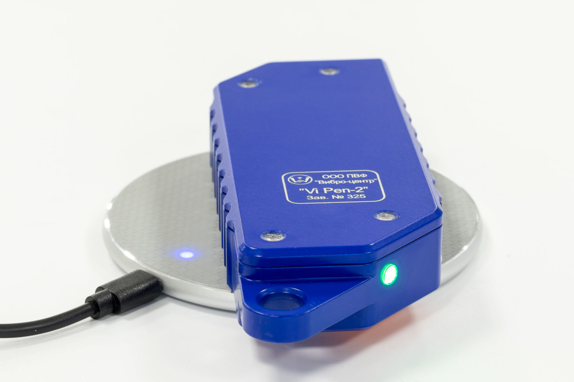 ViPen-2 – сборщик-анализатор вибрационных сигналов с функциями контроля температуры, диагностики подшипников качения, с беспроводным интерфейсом Bluetooth - 2