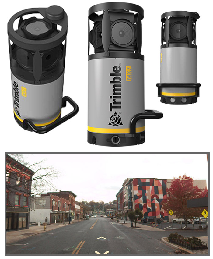 Мобильный лазерный сканер Trimble MX7