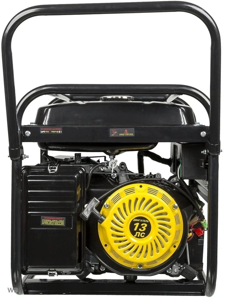 Бензиновый генератор HUTER DY6500LX с колесами - 4