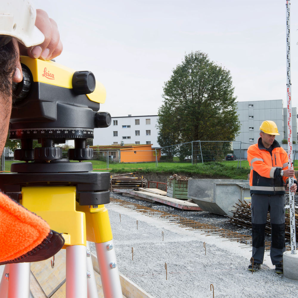 Комплект оптический нивелир Leica NA 532 штатив рейка - 3 в 1 с поверкой - 4