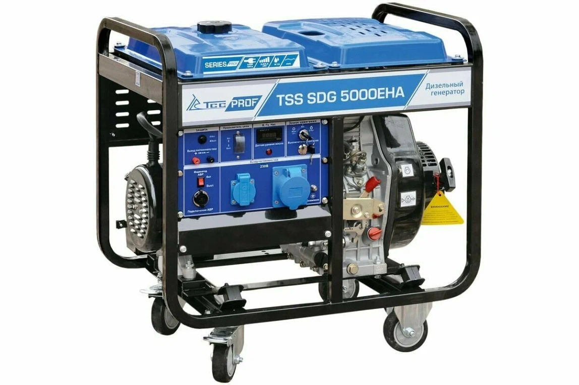 Дизельный генератор TSS SDG 5000EHA - 1