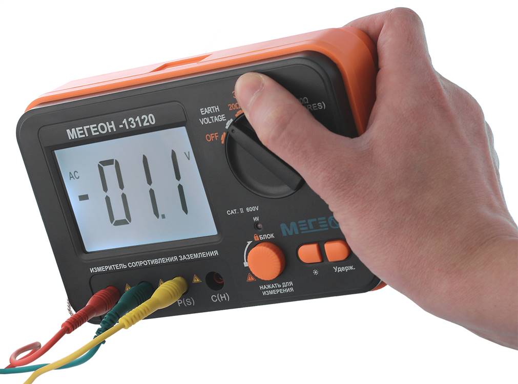 МЕГЕОН 13120 Омметр (измеритель сопротивления заземления) - 7