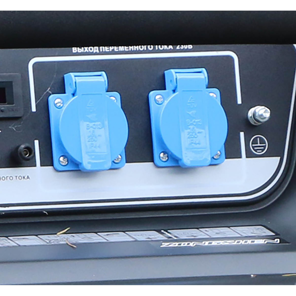 Бензиновый генератор Zongshen KB 5000 E - 9