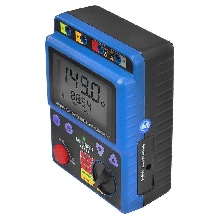 МЕГЕОН 13121 Измеритель сопротивления заземления - 1