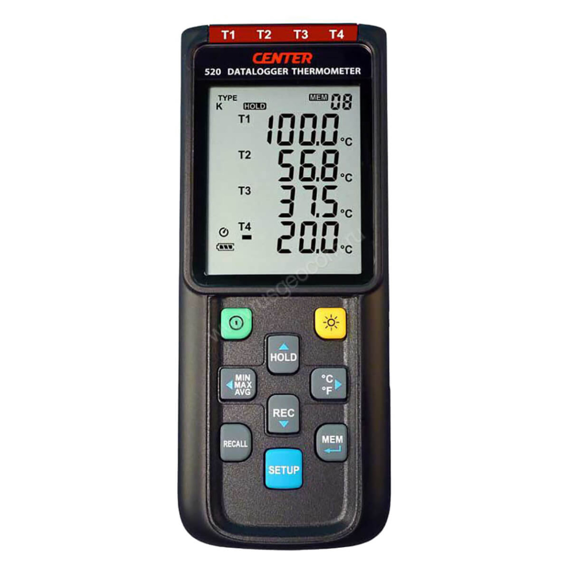 Термометр контактный CENTER 521