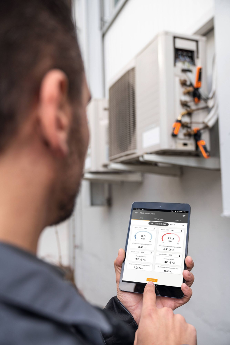 Набор смарт-зондов для холодильных систем (кейс/2x Testo 549i 2 Gen /2x Testo 115i 2 Gen), протокол калибровки, батарейки - 4