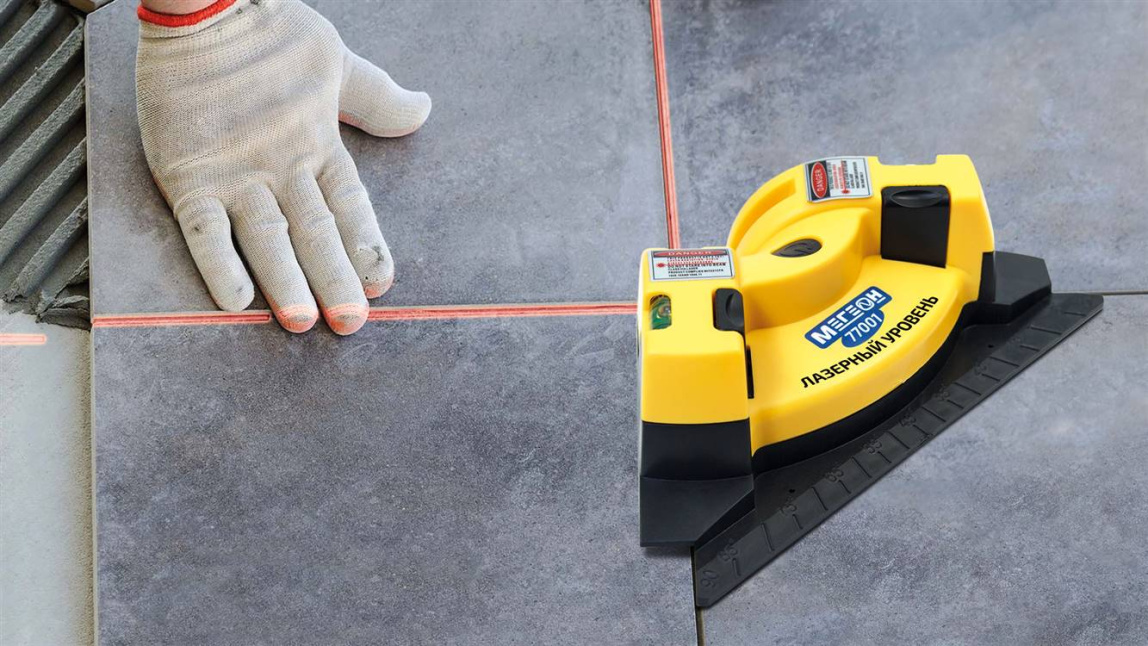 МЕГЕОН 77001 Лазерный уровень (Построитель углов, осепостроитель) - 4