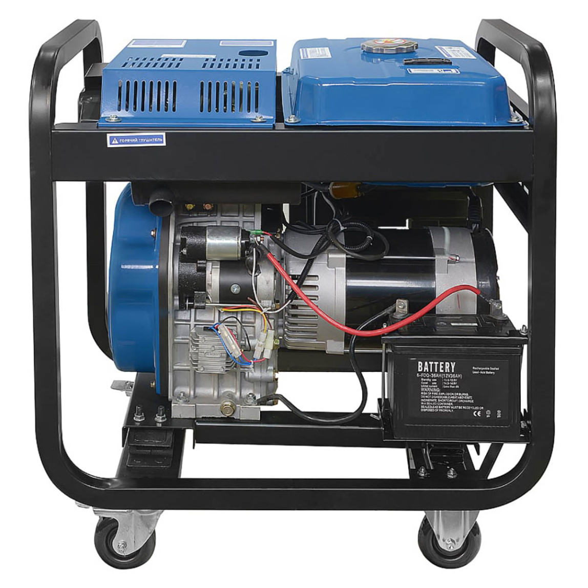 Дизельный генератор TSS SDG 9000EHA - 3