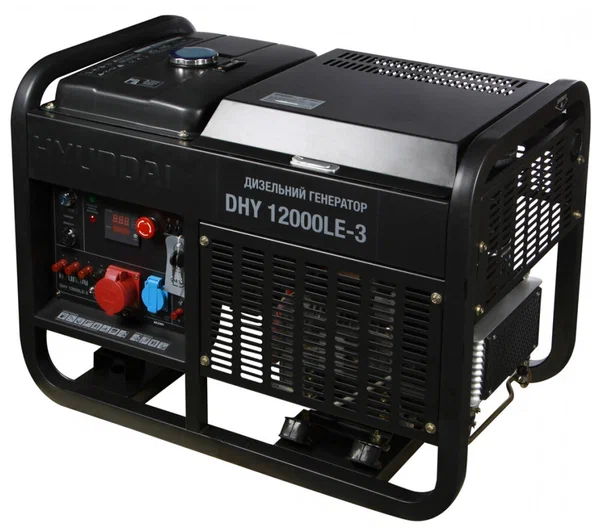 Дизельный генератор Hyundai DHY 12000LE-3