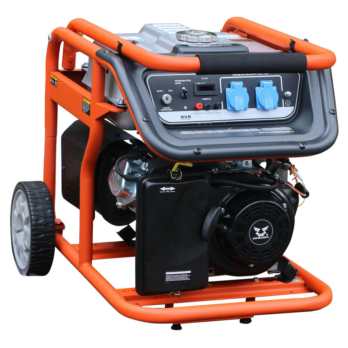 Бензиновый генератор Zongshen KB 5000 E - 5