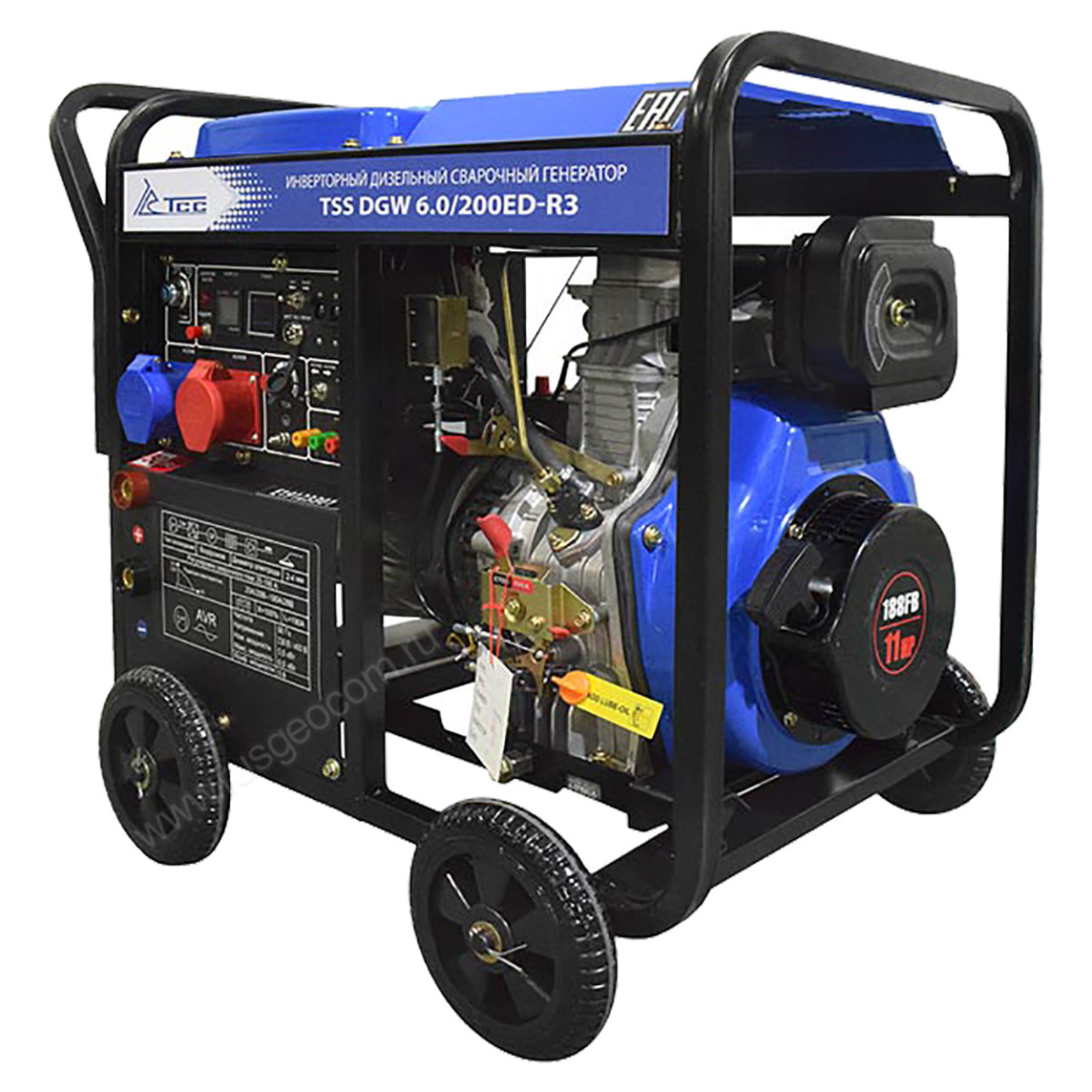 Сварочный генератор TSS DGW 6.0/200ED-R3 - 1