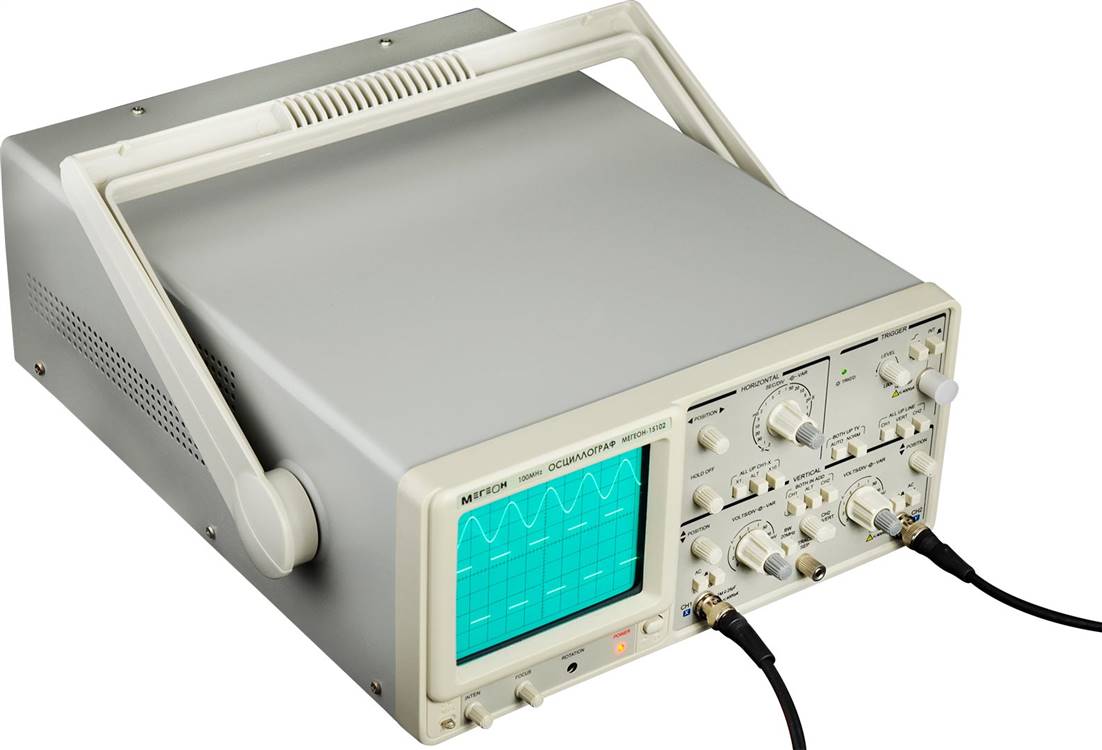 МЕГЕОН 15102 Осциллограф аналоговый два канала - 1