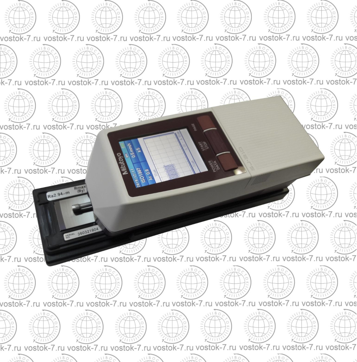 Mitutoyo 178-602 мера шероховатости, параметры Ra 2,94 мкм; R max (Ry) 9,3 мкм - 7