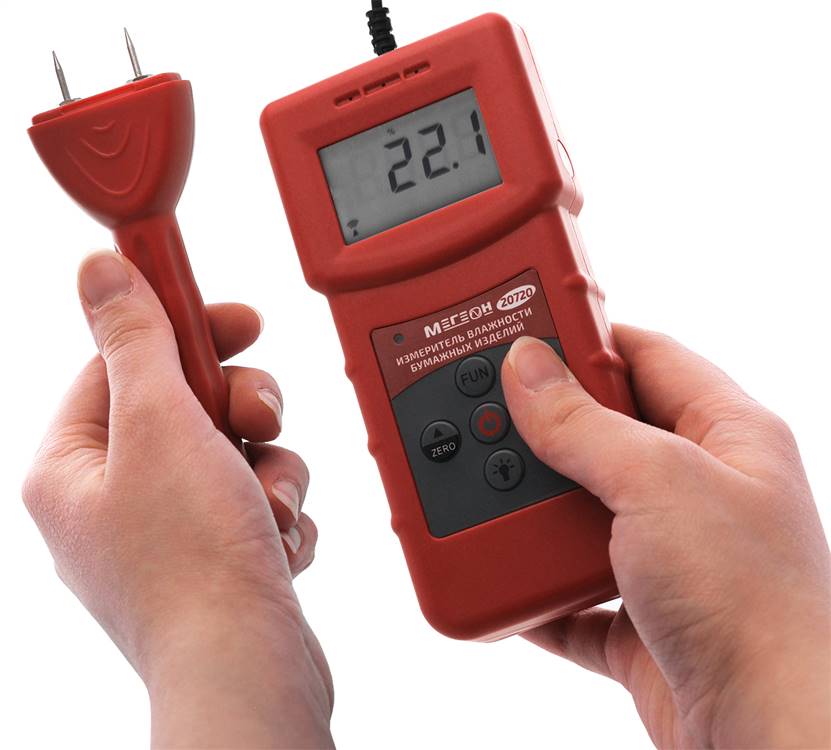МЕГЕОН 20720 Измеритель влажности макулатуры - 7