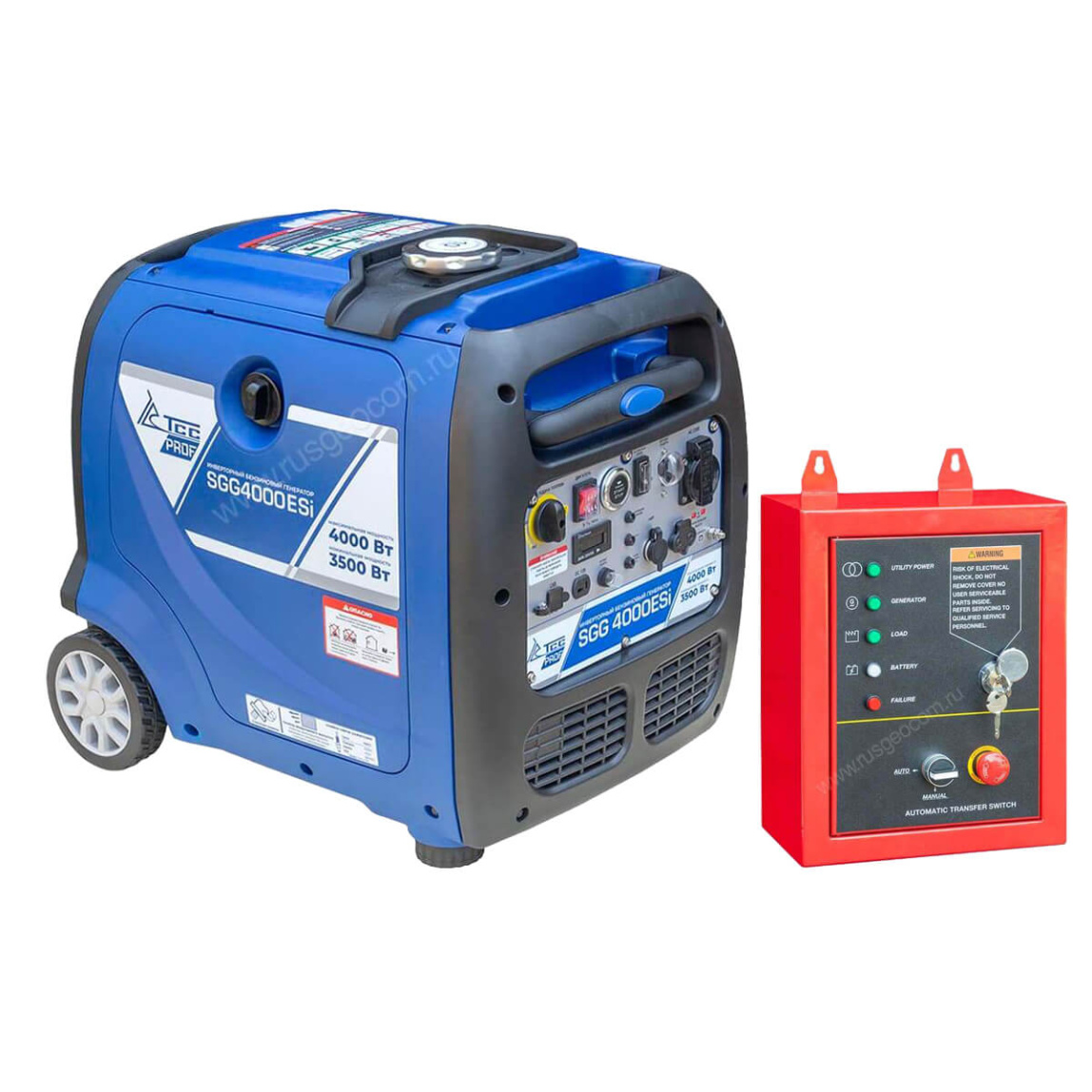 Инверторный генератор TSS SGG 4000ESi с АВР