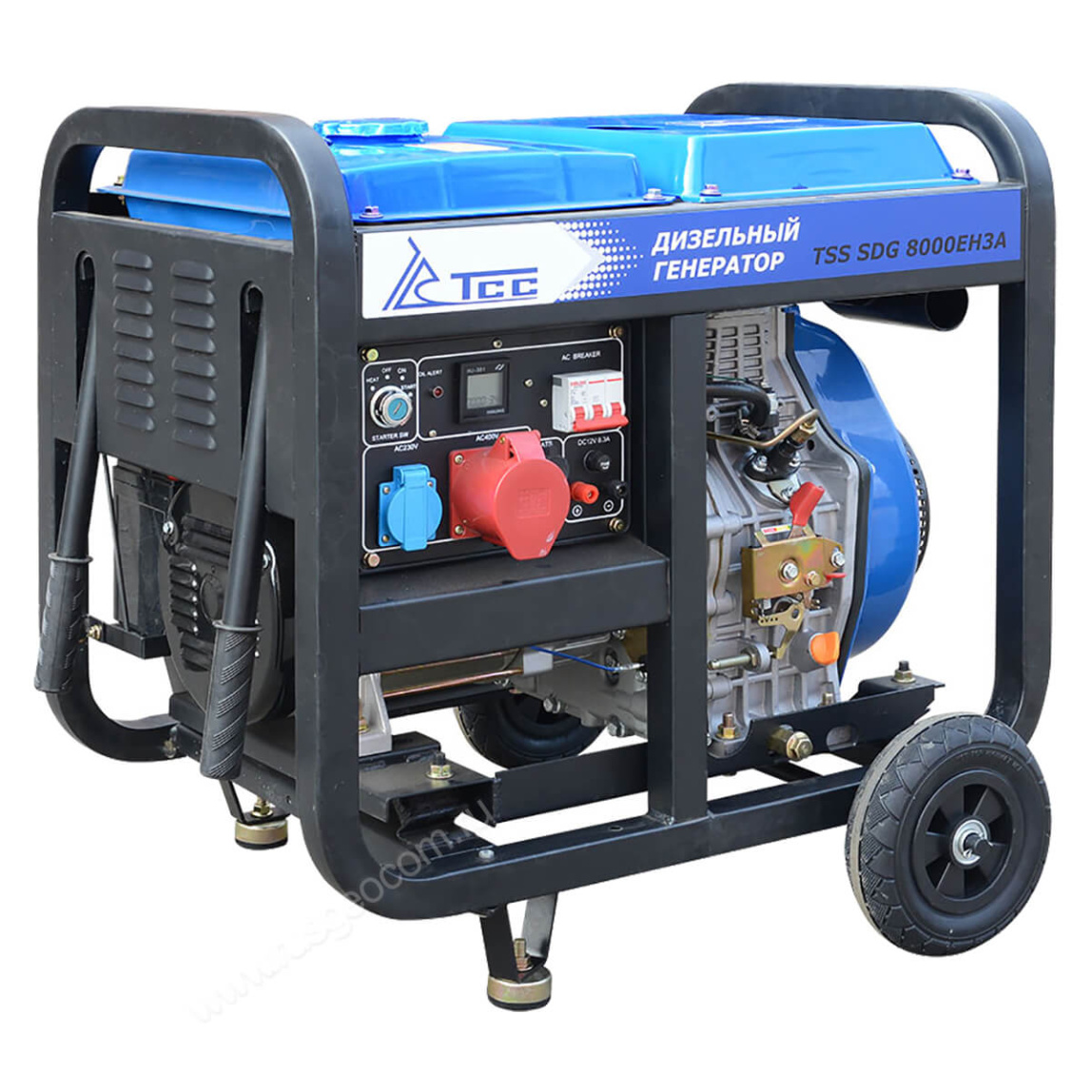 Дизельный генератор TSS SDG 8000EH3A с АВР - 4