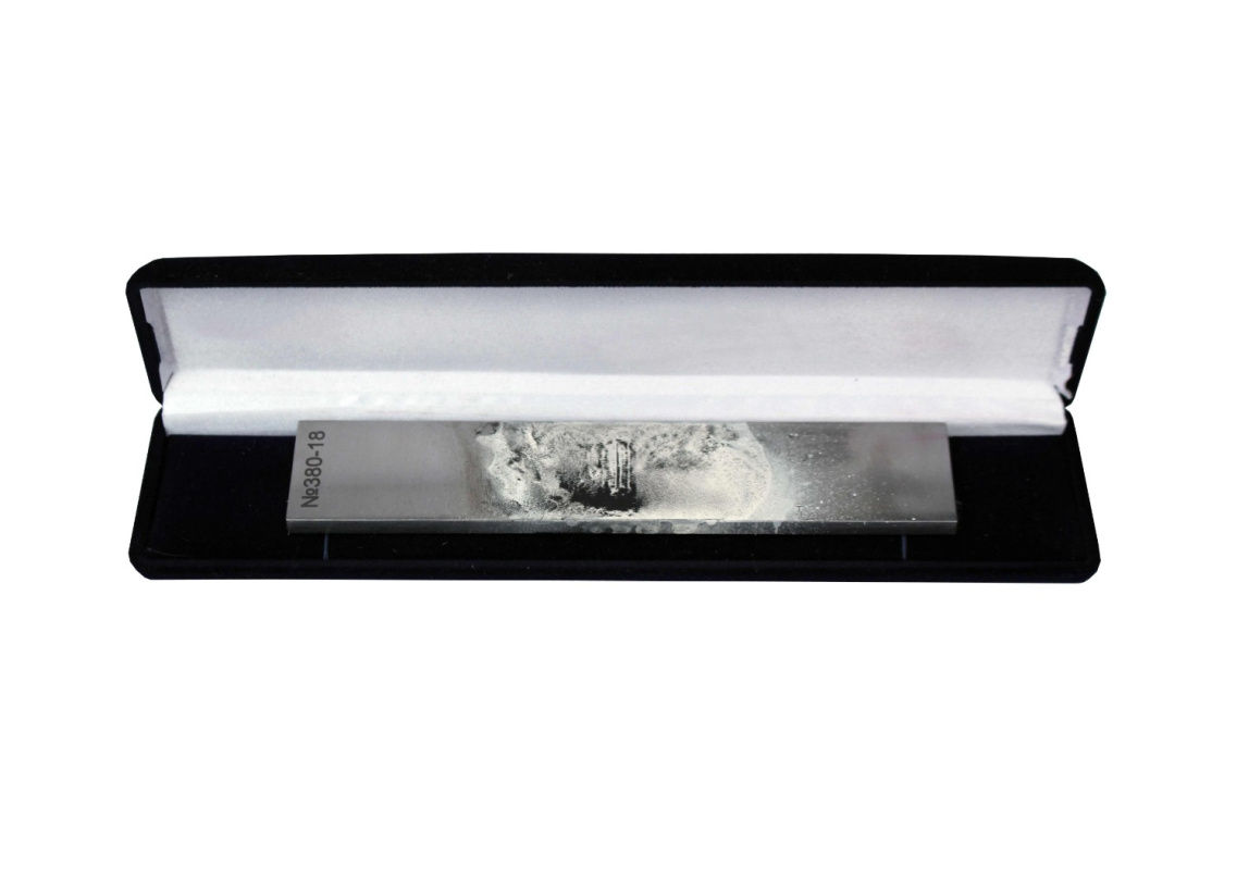 Контрольный образец с искусственным дефектом типа "трещина"