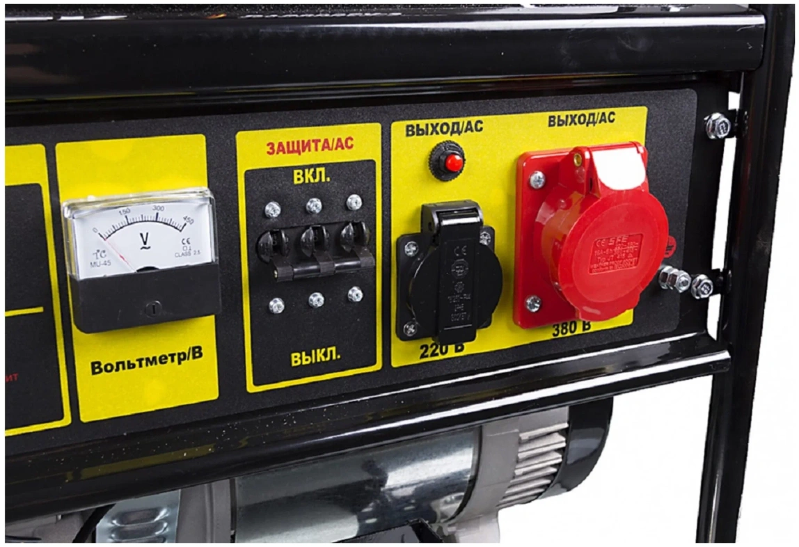 Бензиновый генератор HUTER DY9500LX-3 PRO - 3