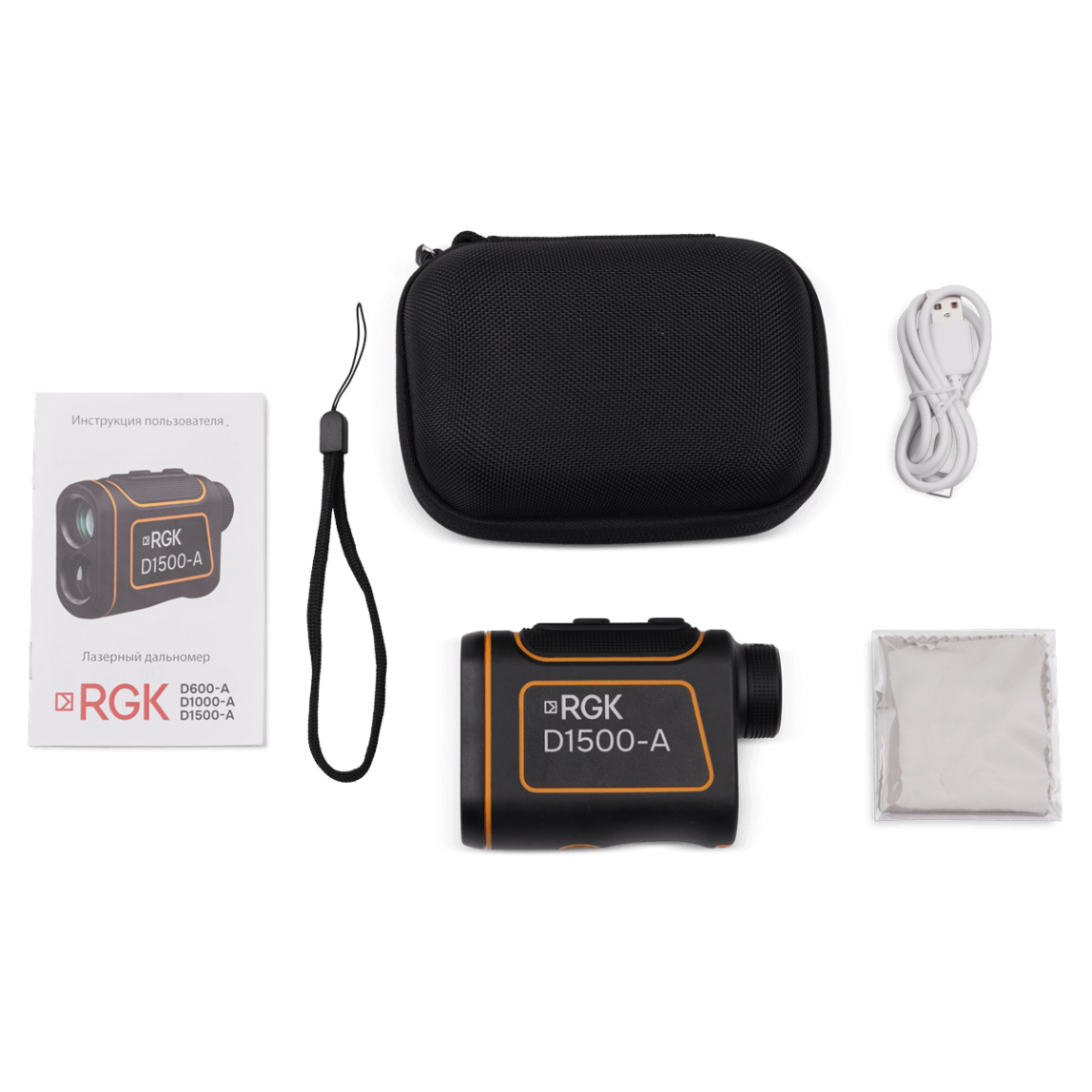 Лазерный дальномер RGK D1500-A - 3