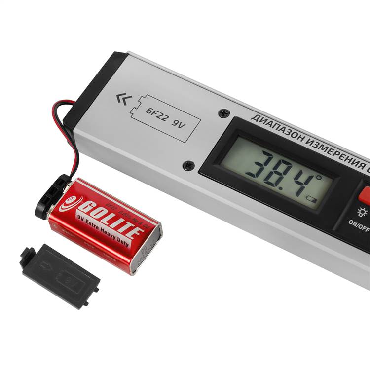 МЕГЕОН 77225 Цифровой угломер с пузырьковым уровнем - 3