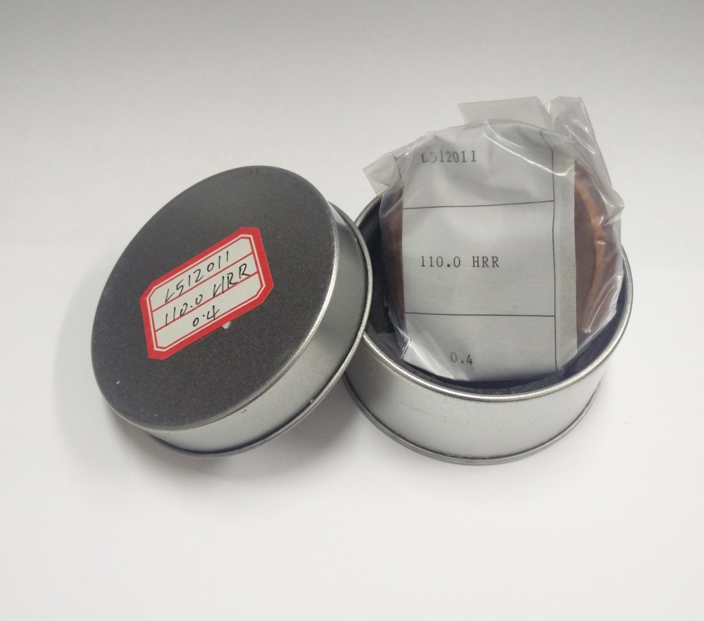 Мера твёрдости Роквелла эталонная HRR: 105...115 - 2