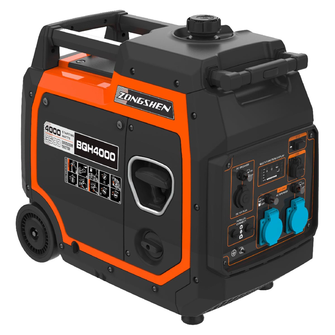 Инверторный генератор Zongshen BQH 4000 E - 2