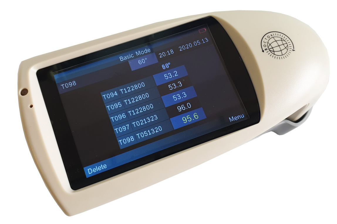 Блескомер фотоэлектрический БФ одноугловой 60°/60° для изогнутых поверхностей - 1