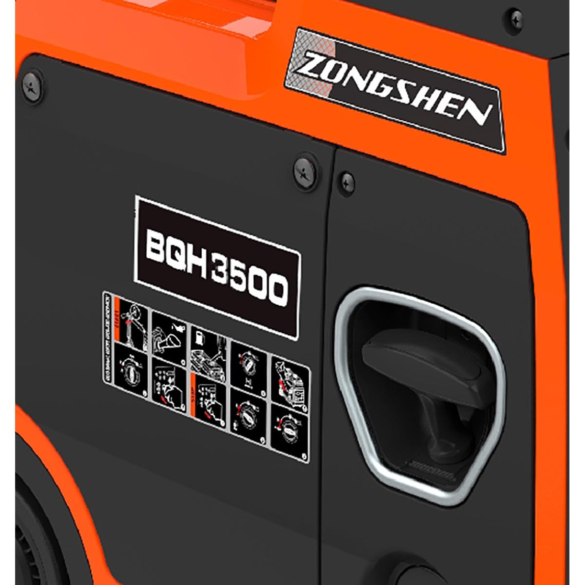 Инверторный генератор Zongshen BQH 3500 E - 2