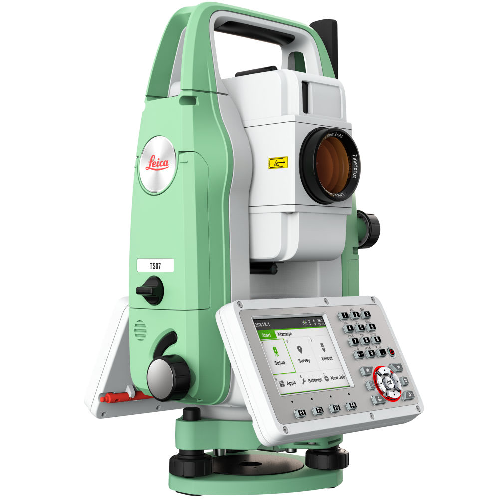 Тахеометр Leica TS07 R500 (2") - 8