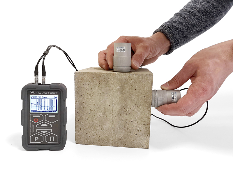 NOVOTEST ИПСМ измеритель прочности строительных материалов ультразвуковой - 3