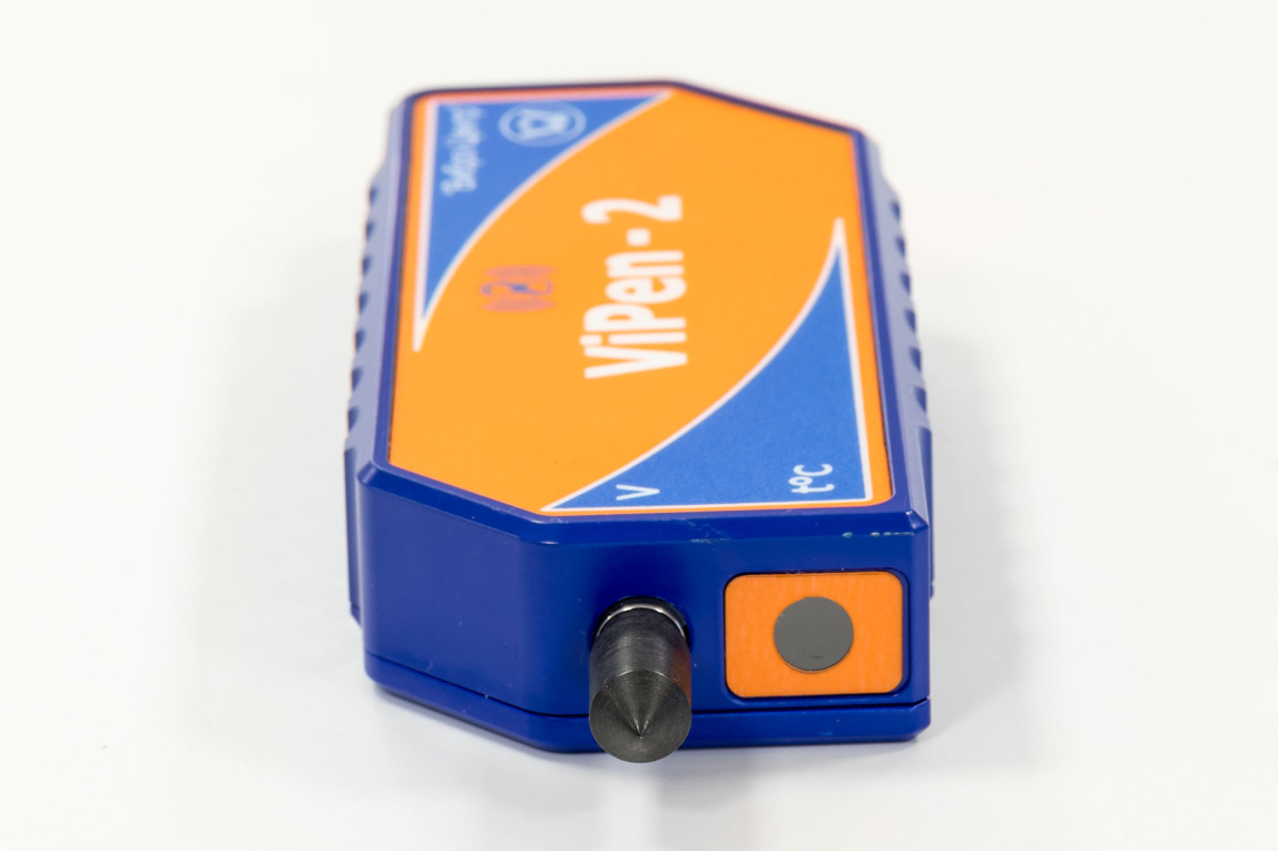 ViPen-2 – сборщик-анализатор вибрационных сигналов с функциями контроля температуры, диагностики подшипников качения, с беспроводным интерфейсом Bluetooth - 1