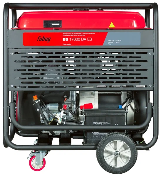 Бензиновый генератор FUBAG BS 17000 DA ES - 3