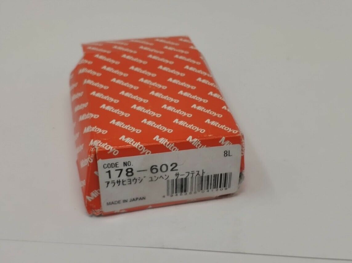 Mitutoyo 178-602 мера шероховатости, параметры Ra 2,94 мкм; R max (Ry) 9,3 мкм - 2