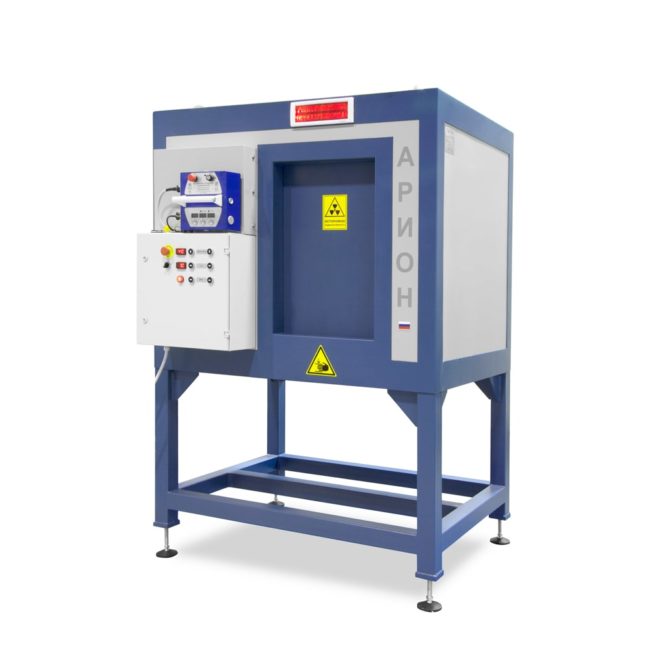 Камера радиационной защиты для контроля среднегабаритных изделий АРИОН-13.09.09.08