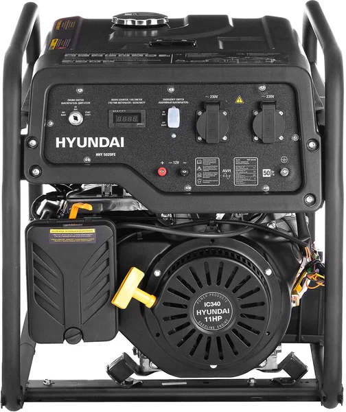 Бензиновый генератор Hyundai HHY 5020FE - 3