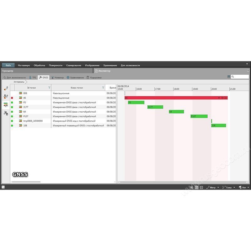 LEICA Infinity обработка одночастотных GNSS - 3
